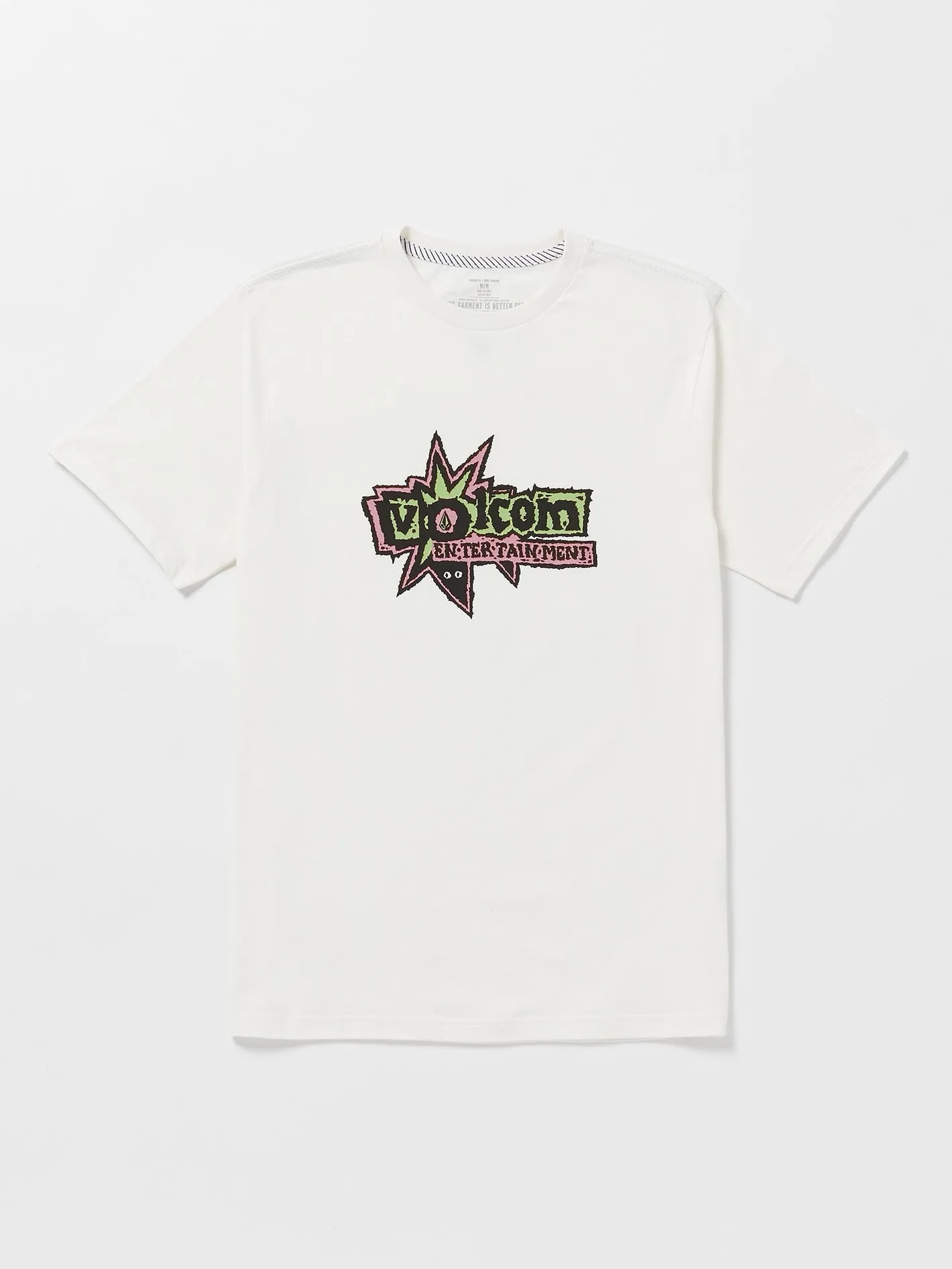 Volcom Entertainment Fat Tony Short Sleeve Tee - Off White